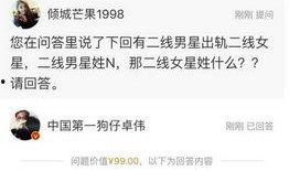 卓伟最新爆料60个问题,揭秘60个娱乐圈惊天秘密
